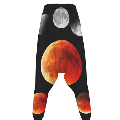 Lunar Eclipse Cycle Print Hammer Pants
