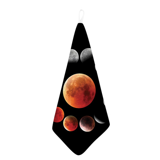 Lunar Eclipse Cycle Print Hand Towel