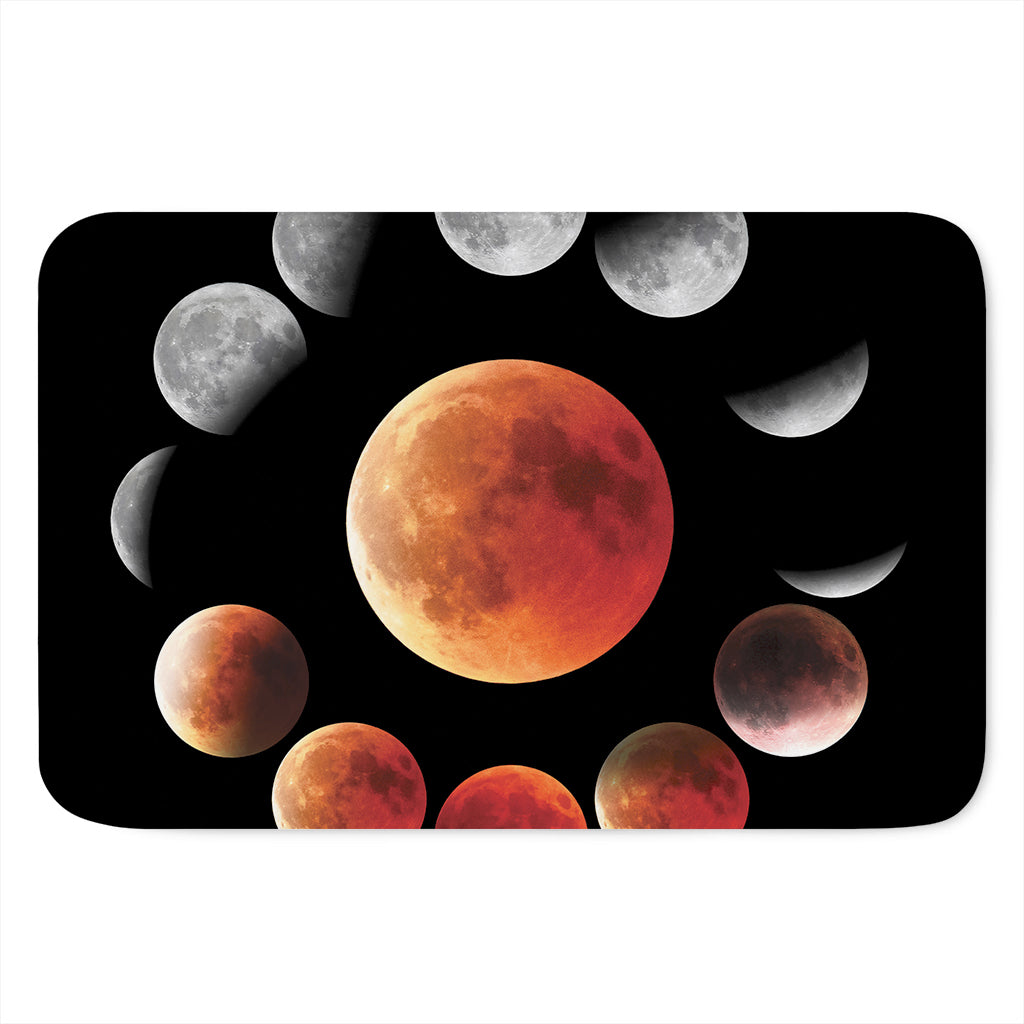 Lunar Eclipse Cycle Print Indoor Door Mat