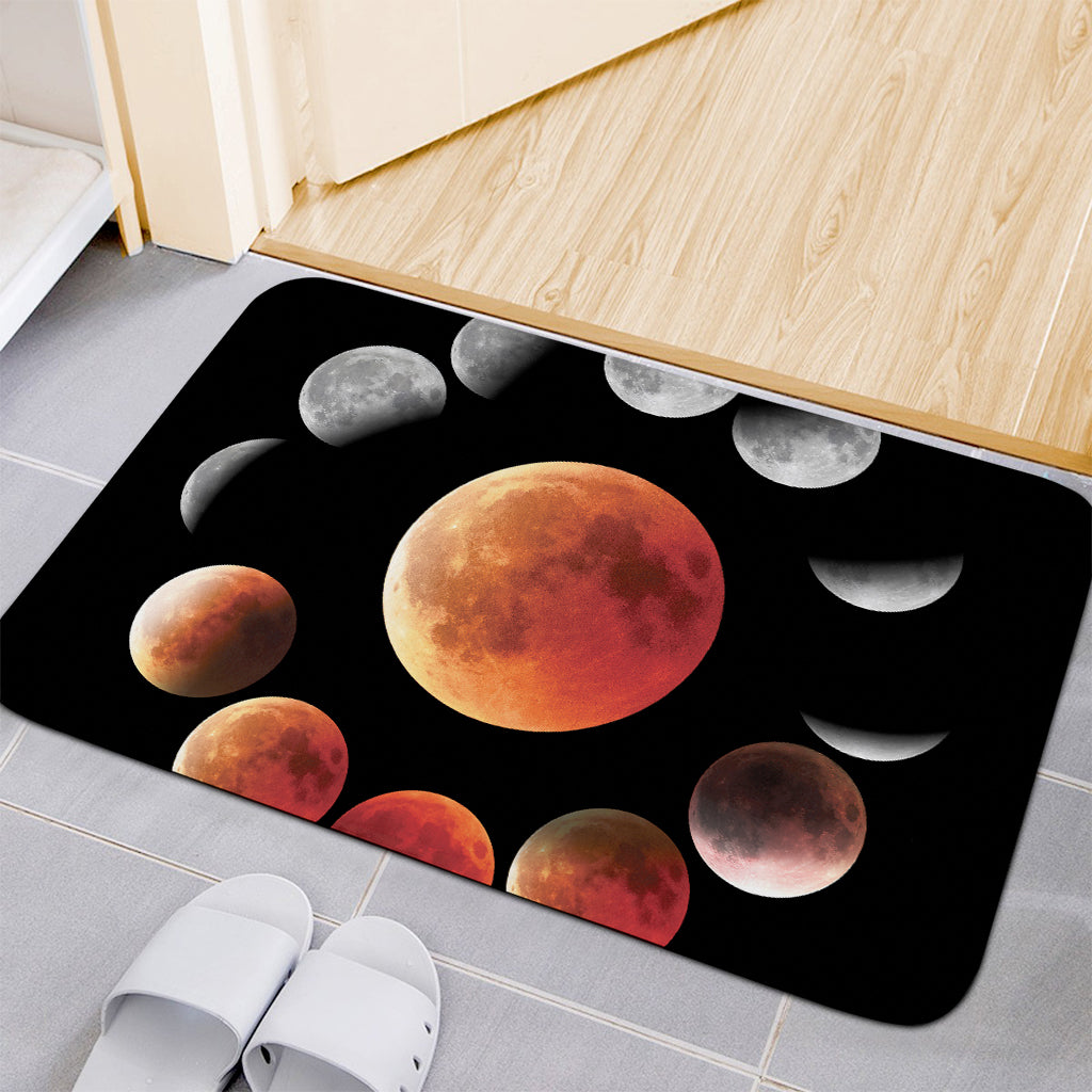 Lunar Eclipse Cycle Print Indoor Door Mat