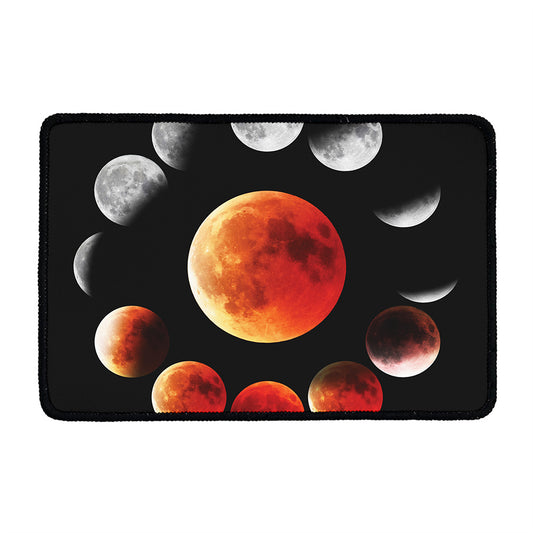 Lunar Eclipse Cycle Print Kitchen Mat
