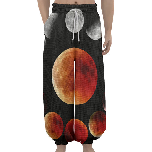 Lunar Eclipse Cycle Print Lantern Pants
