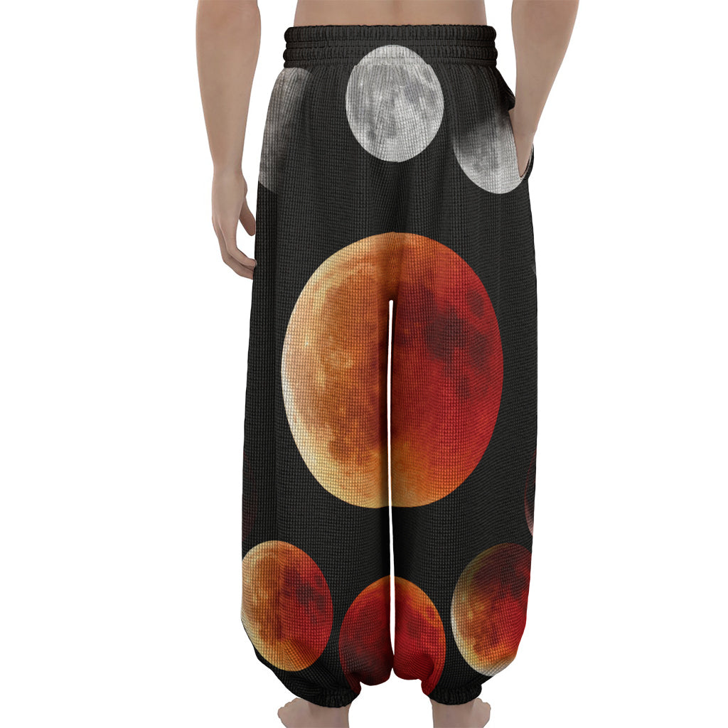 Lunar Eclipse Cycle Print Lantern Pants