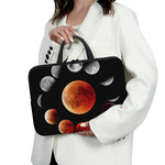 Lunar Eclipse Cycle Print Laptop Sleeve With Handle
