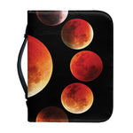 Lunar Eclipse Cycle Print Leather Bible Cover
