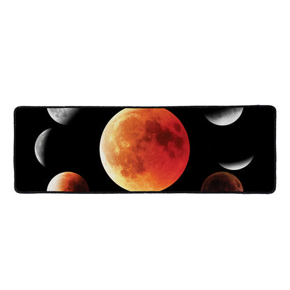 Lunar Eclipse Cycle Print Long Kitchen Mat