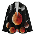 Lunar Eclipse Cycle Print Men's Blazer