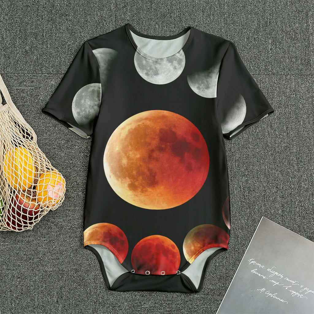 Lunar Eclipse Cycle Print Men's Bodysuit