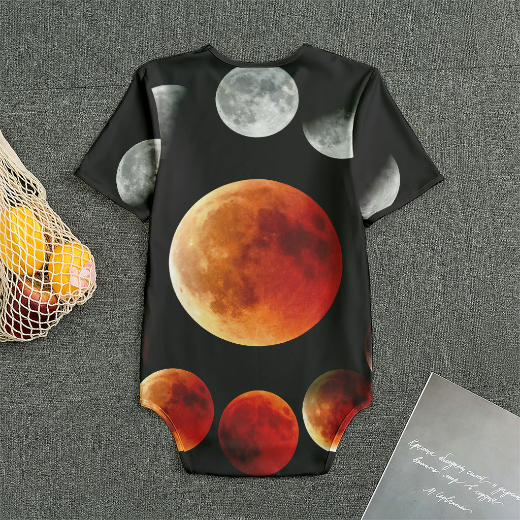 Lunar Eclipse Cycle Print Men's Bodysuit
