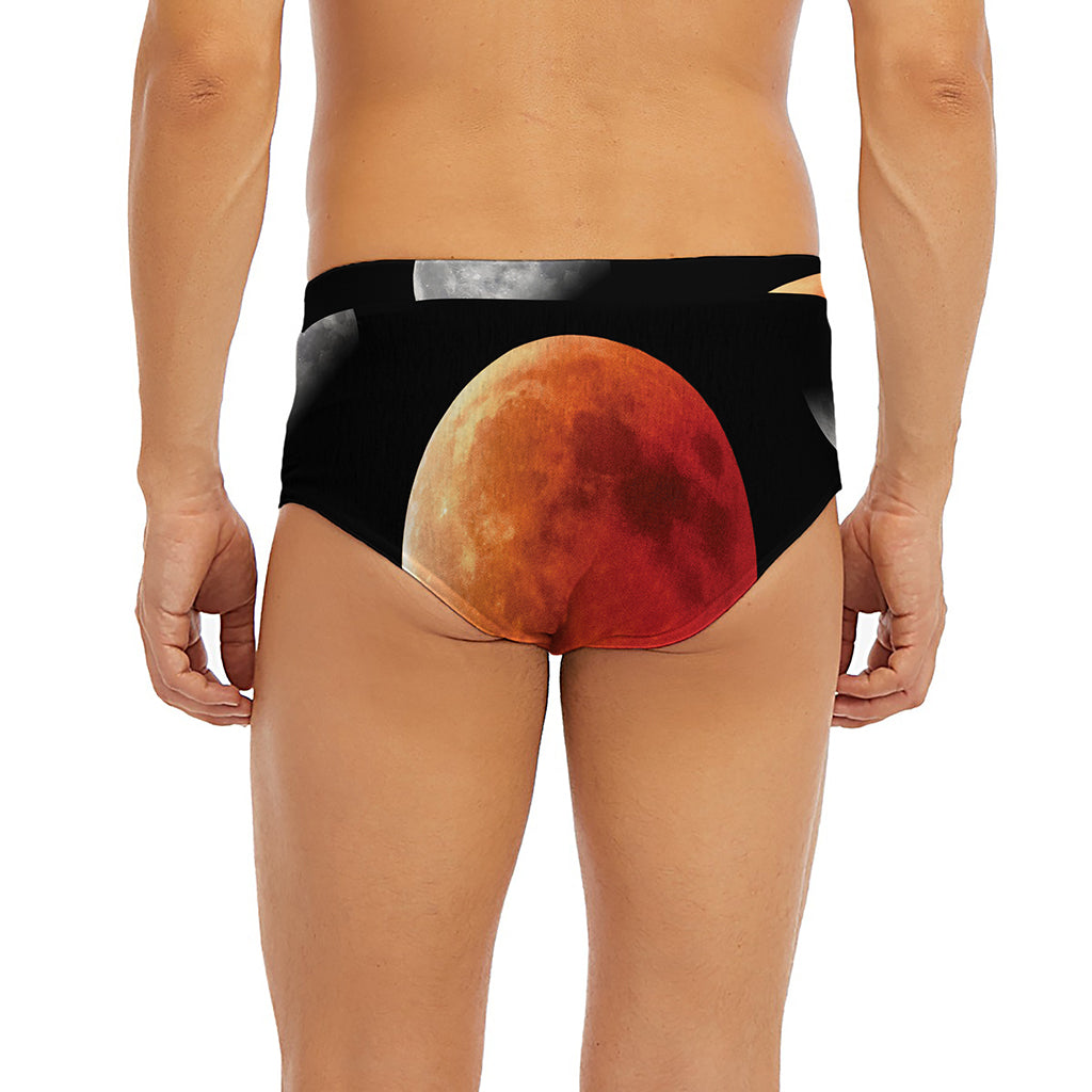 Lunar Eclipse Cycle Print Men's Briefs
