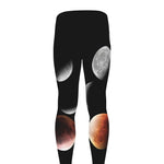 Lunar Eclipse Cycle Print Men's leggings