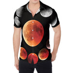 Lunar Eclipse Cycle Print Men's Shirt