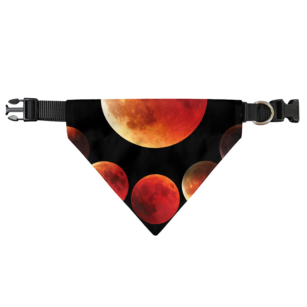 Lunar Eclipse Cycle Print Over The Collar Dog Bandana