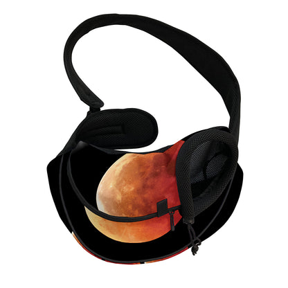 Lunar Eclipse Cycle Print Pet Sling Carrier