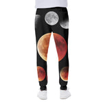 Lunar Eclipse Cycle Print Scuba Joggers