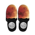 Lunar Eclipse Cycle Print Slippers