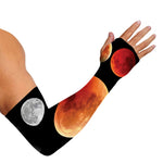 Lunar Eclipse Cycle Print Sun Protection Arm Sleeves