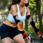 Lunar Eclipse Cycle Print Sun Protection Arm Sleeves