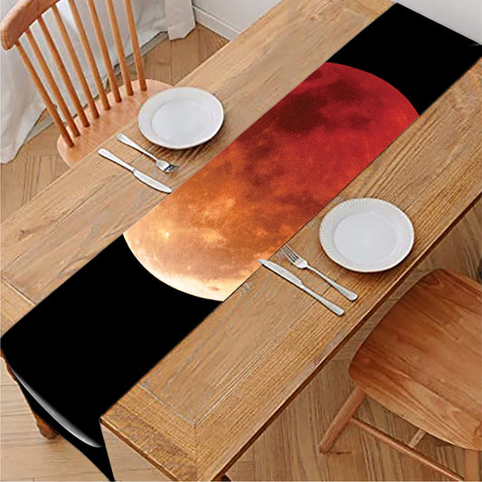Lunar Eclipse Cycle Print Table Runner