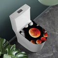 Lunar Eclipse Cycle Print Toilet Lid Cover