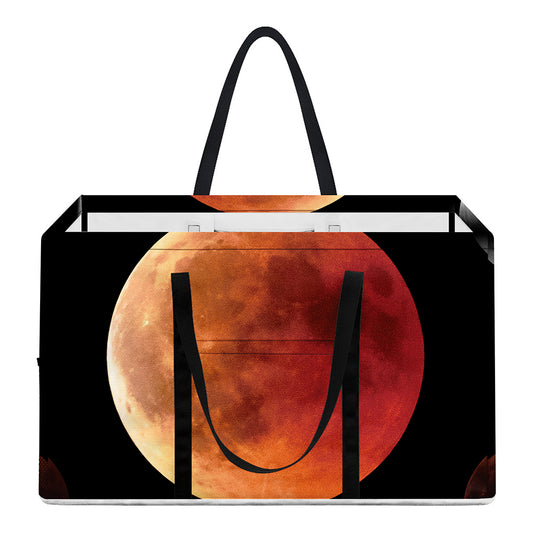 Lunar Eclipse Cycle Print Utility Tote Bag