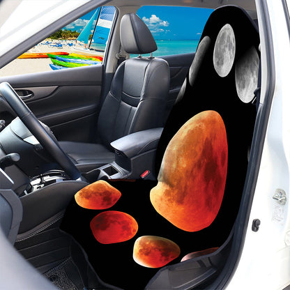 Lunar Eclipse Cycle Print Waterproof Car Seat Cover