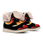 Lunar Eclipse Cycle Print Winter Boots