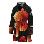 Lunar Eclipse Cycle Print Women's Bathrobe