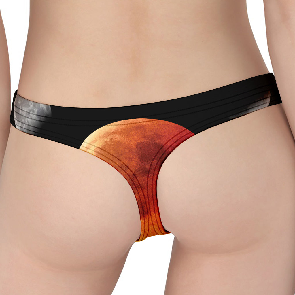 Lunar Eclipse Cycle Print Women's Thong