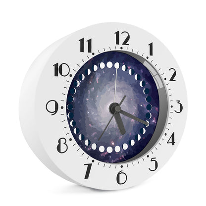 Lunar Phase Cycle Print Alarm Clock