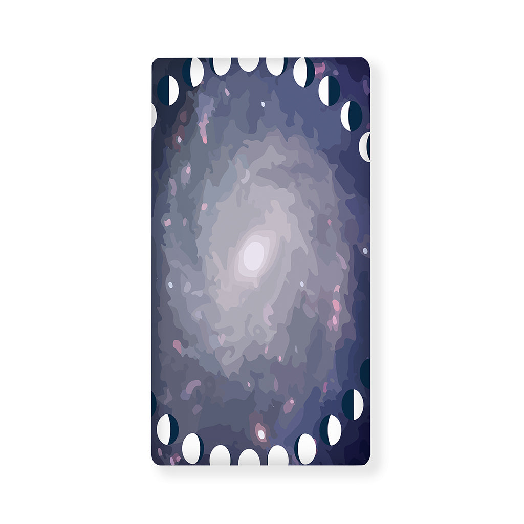 Lunar Phase Cycle Print Baby Crib Sheet