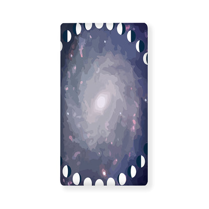 Lunar Phase Cycle Print Baby Crib Sheet