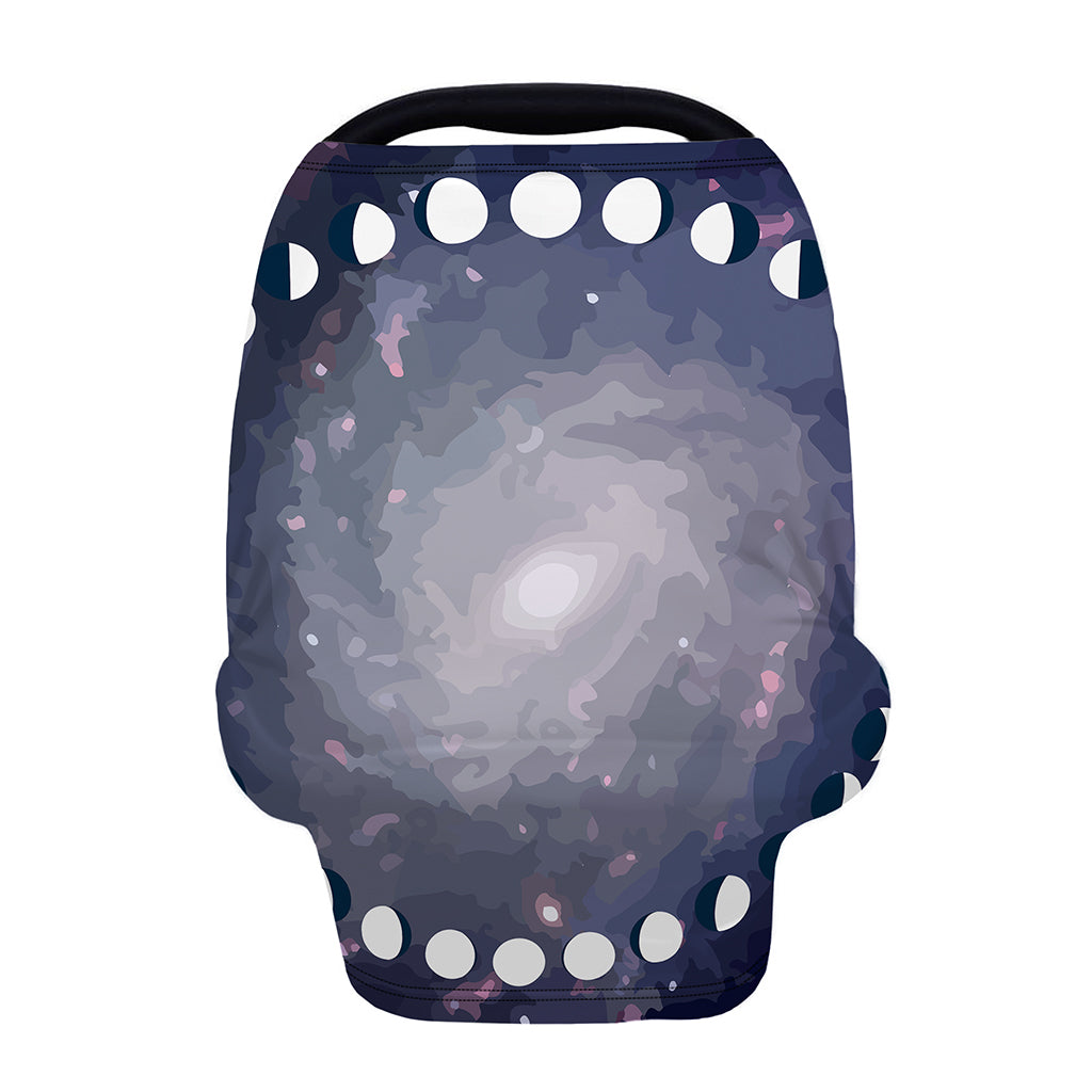 Lunar Phase Cycle Print Baby Seat Cover