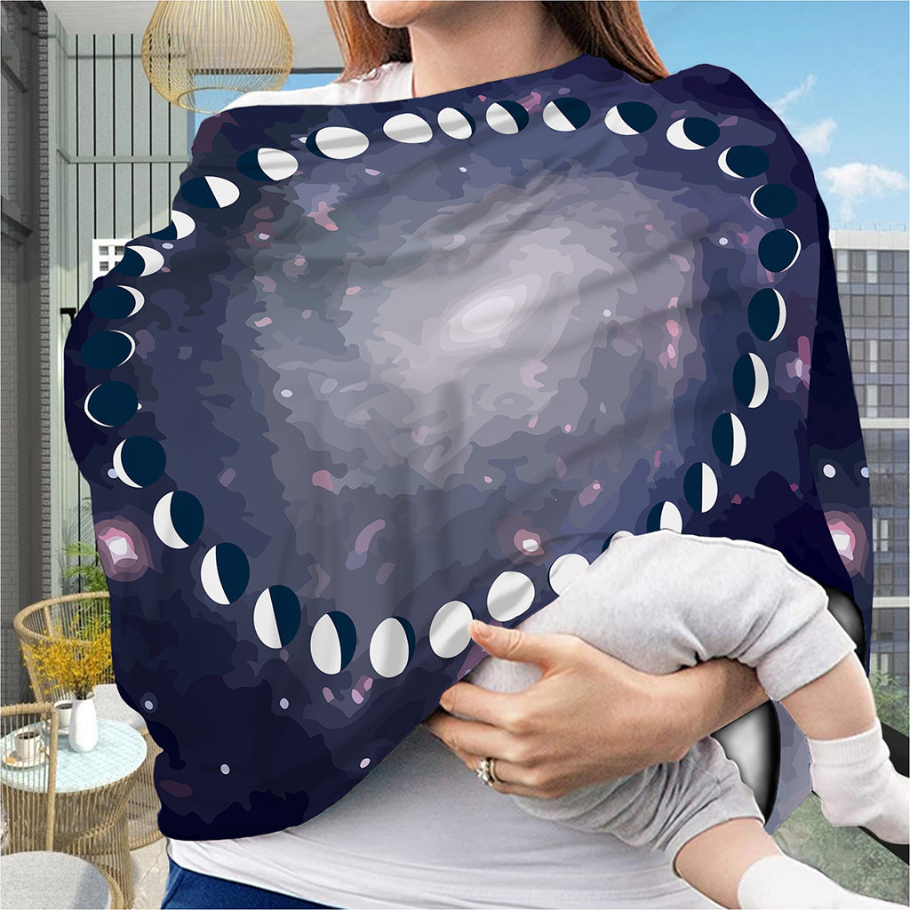Lunar Phase Cycle Print Baby Seat Cover