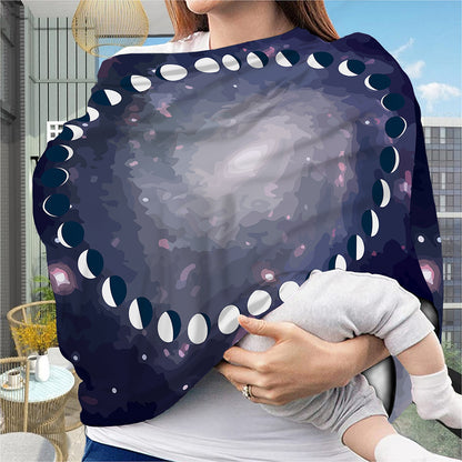 Lunar Phase Cycle Print Baby Seat Cover