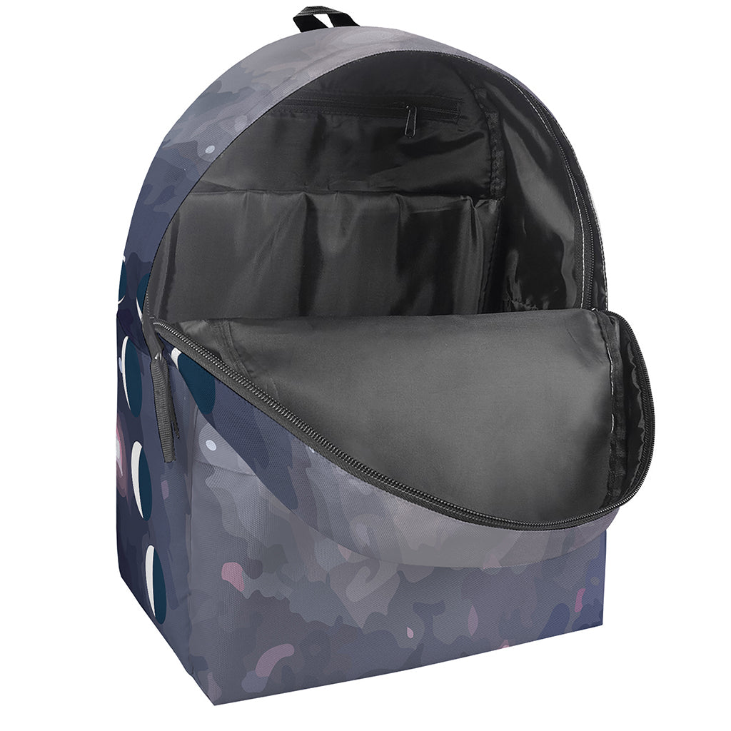 Lunar Phase Cycle Print Backpack