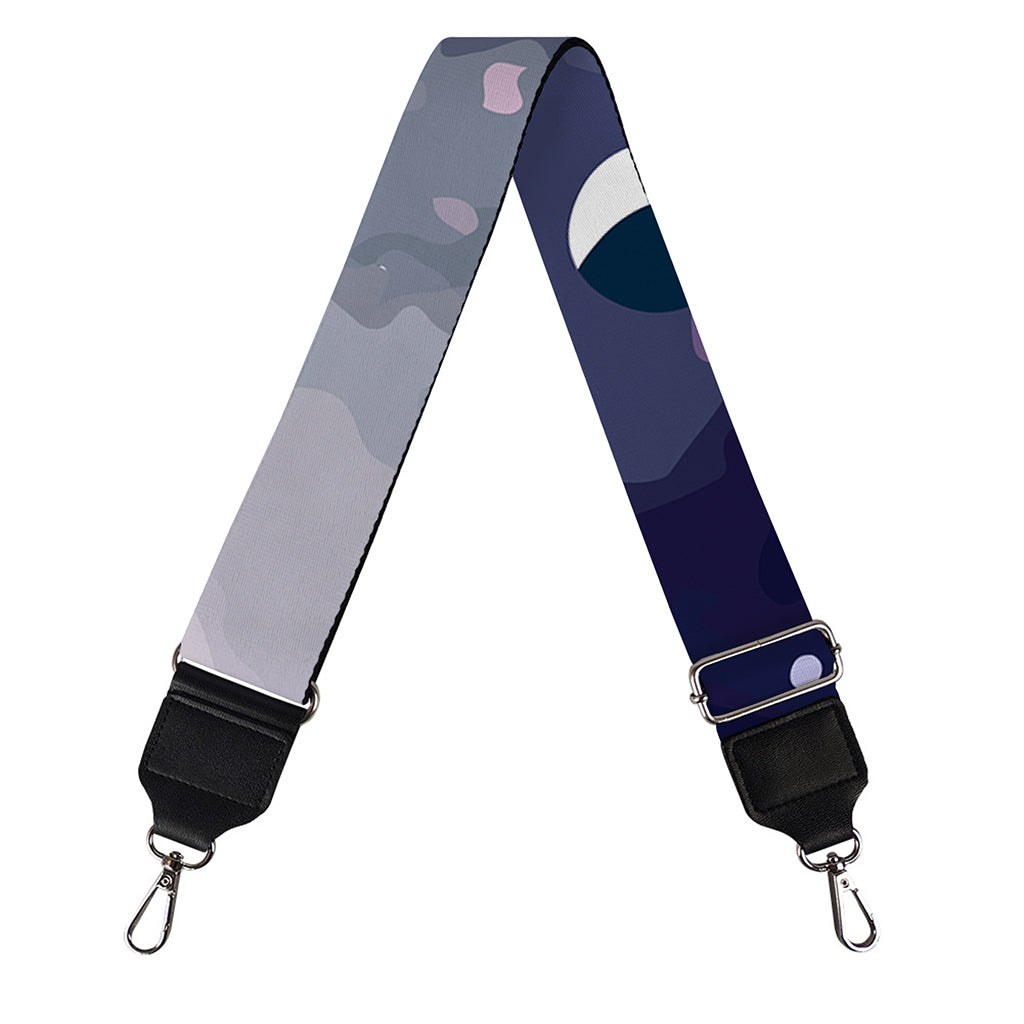 Lunar Phase Cycle Print Bag Strap