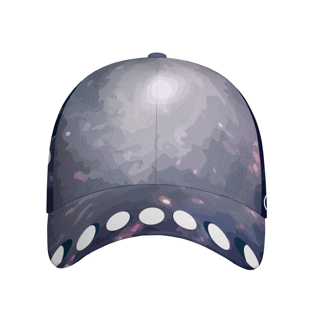 Lunar Phase Cycle Print Baseball Cap