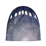 Lunar Phase Cycle Print Beanie
