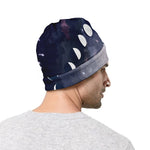 Lunar Phase Cycle Print Beanie