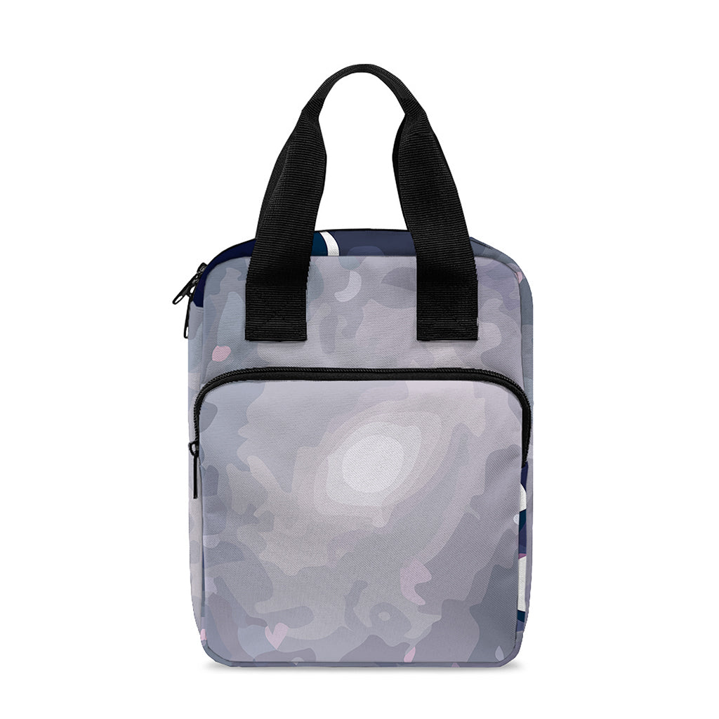 Lunar Phase Cycle Print Bible Tote Bag