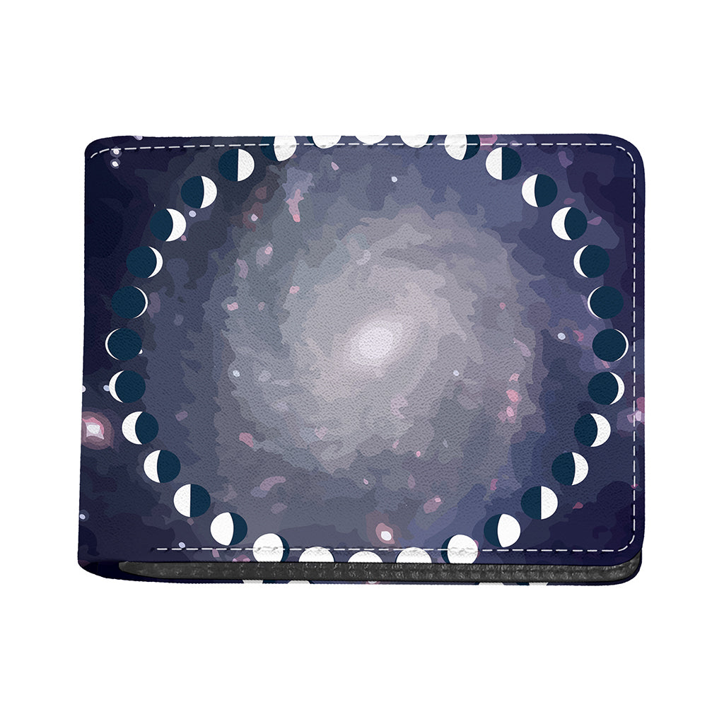 Lunar Phase Cycle Print Bifold Wallet