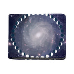 Lunar Phase Cycle Print Bifold Wallet