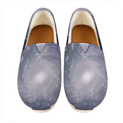 Lunar Phase Cycle Print Casual Shoes