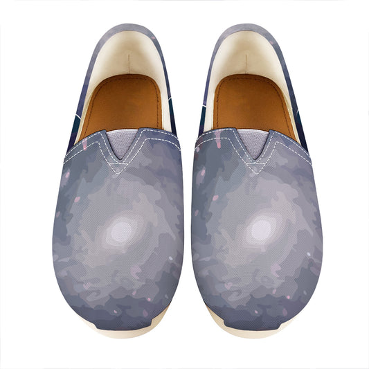 Lunar Phase Cycle Print Casual Shoes