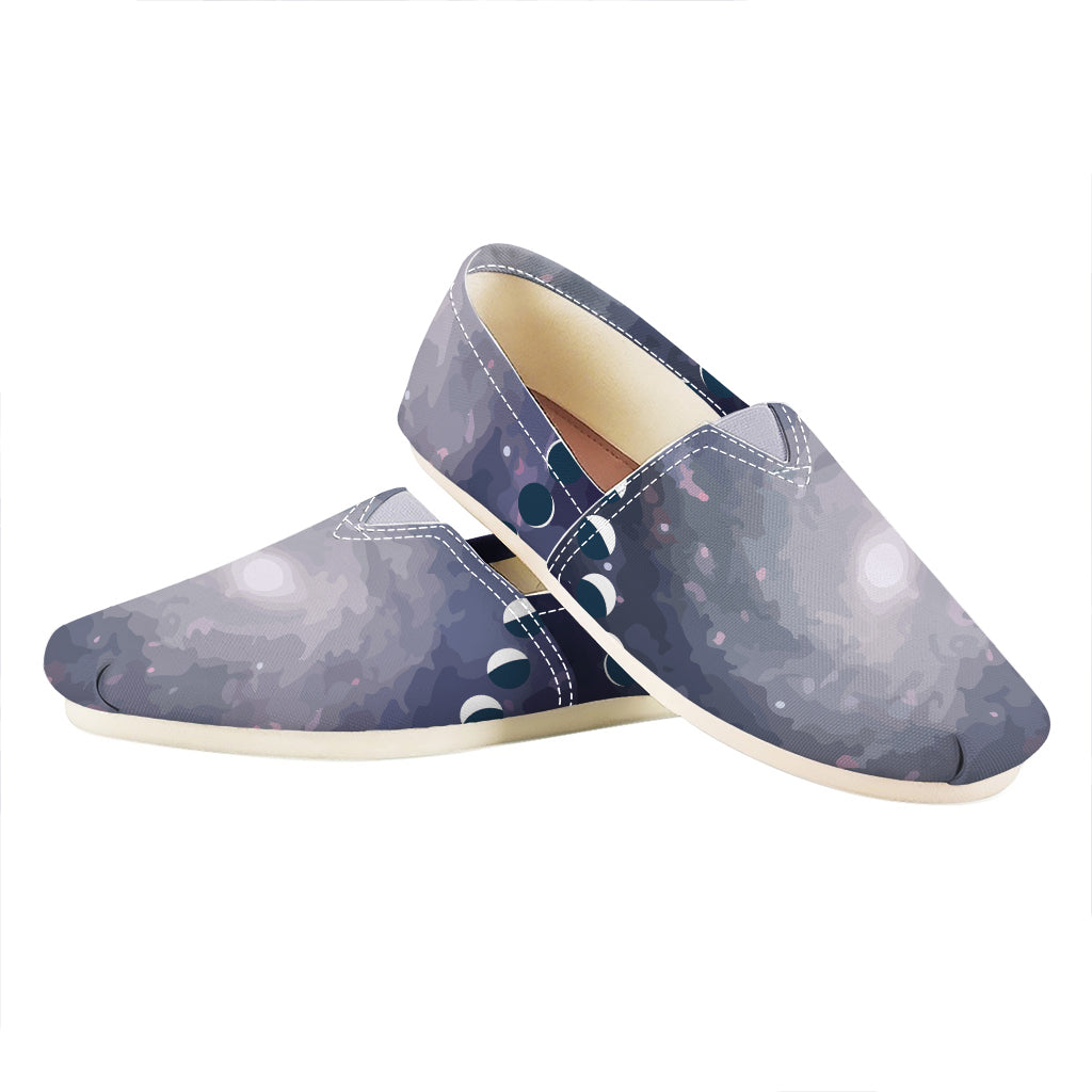 Lunar Phase Cycle Print Casual Shoes