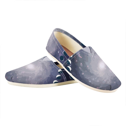Lunar Phase Cycle Print Casual Shoes