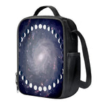 Lunar Phase Cycle Print Crossbody Lunch Bag