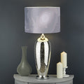 Lunar Phase Cycle Print Drum Lamp Shade