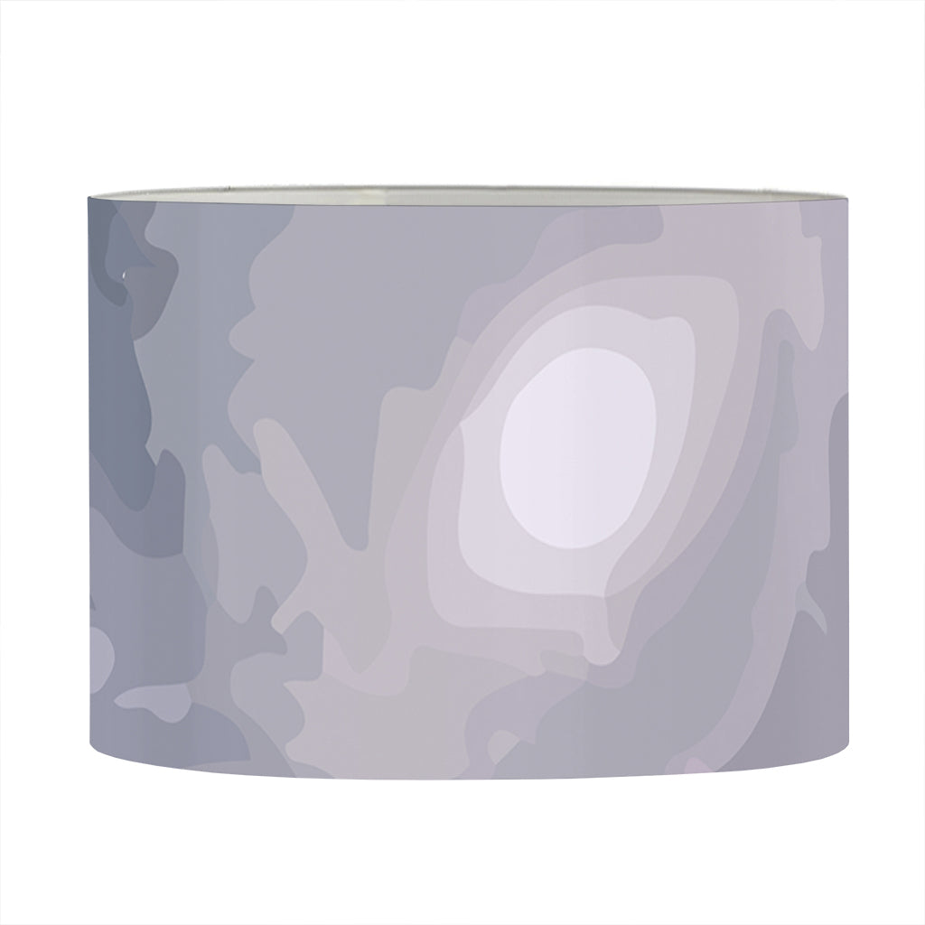 Lunar Phase Cycle Print Drum Lamp Shade